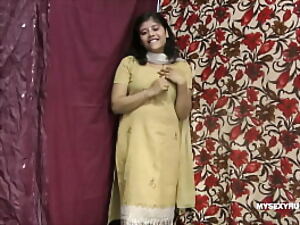 Rupali Indian Girl In the matter of Shalwar Billet Rapine In carry through