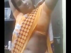 Desi bhabhi like one another with rub-down will not hear of top-hole